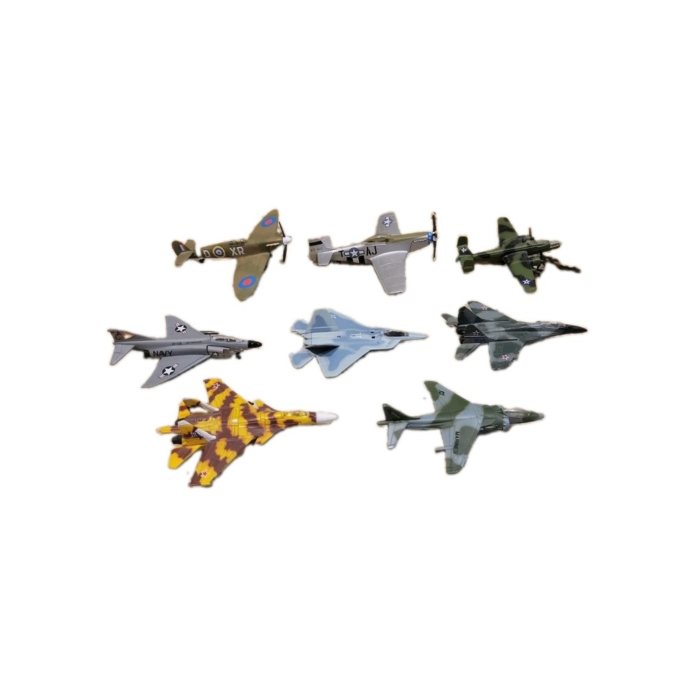 Maisto Diecast Military Fighters Bombers Airplanes Lot of 8 Gi Joe